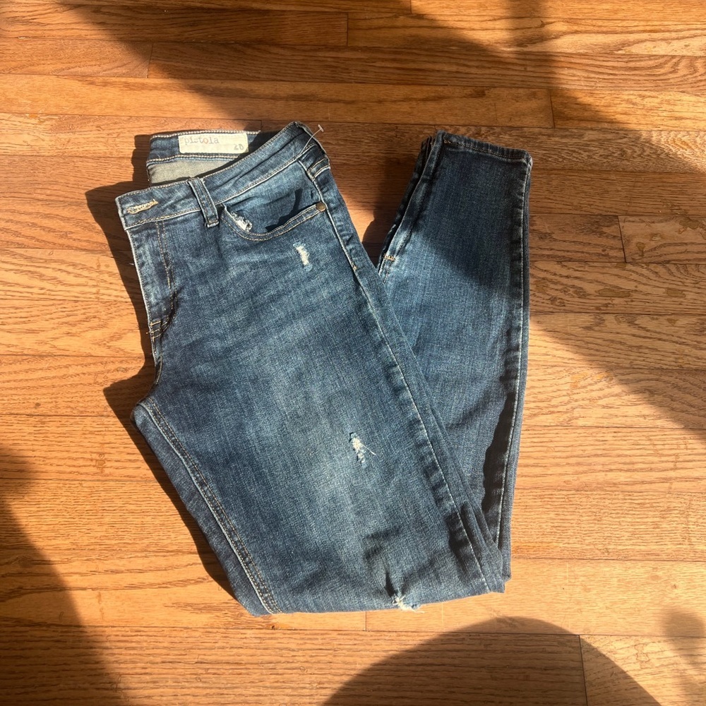 Pistola Dark Blue Skinny Jeans